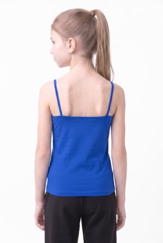 Image of Kurve Girl's Sleeveless Tank Top - Stretch Undershirts Cami Camisole, UV Protective Fabric, Rated UPF 50+ (Made in USA)