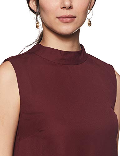 Image of Amazon Brand - Symbol Women's Regular Blouse (SYM /SS20 /TP054 Wine M)