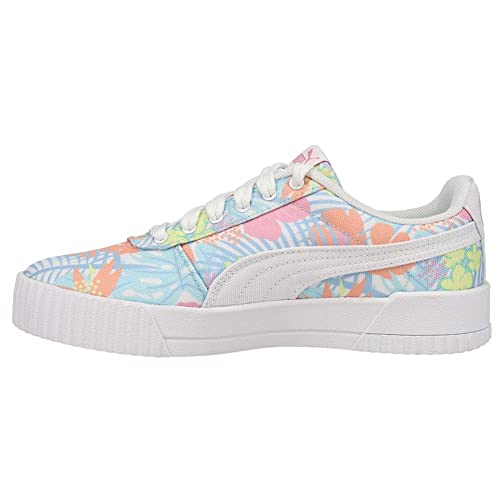 Image of Puma Carina 2.0 Synthetic Leather Lace Up Women's Sneakers