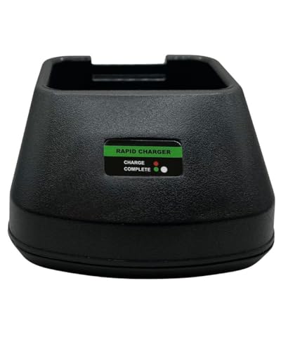 NEXTBATTERIES | Compatible Desktop Charger for Astro Saber Radio - Universal Single Unit Drop-in Rapid Charger with Charging Pod, AC to DC Power Supply