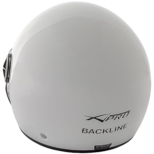 Casco jet moto scooter con pantalla visera quad ECE 22 SonicMoto 4