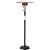 SunGlo Portable Patio Heater, natural gas, black, 50,000 BTU