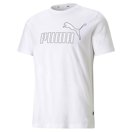 Image of Puma Men's Cotton Regular Fit T Shirt