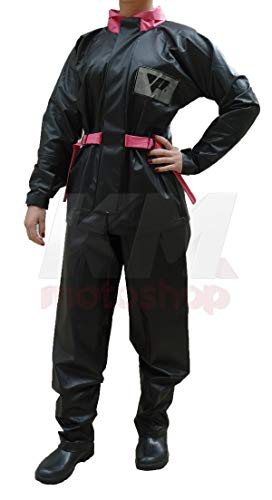 Capa de Chuva Para Motoqueiro Feminina Blusa E Calça Pvc Impermeavel Pantaneiro G