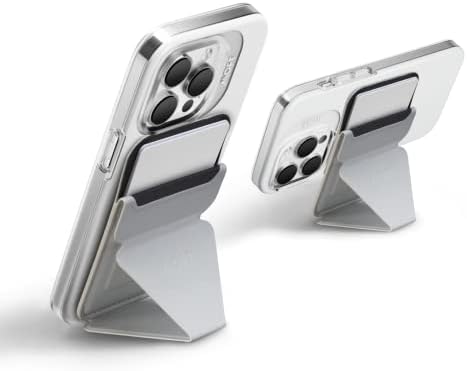 MOFT Snap-On Magnetic Phone Stand Magsafe Compatible Wallet for iPhone 14 Series & iPhone 13 13 Mini / 13 Pro Max & iPhone 12 Series Enhanced Magnetic Strength, 3 Card Holder