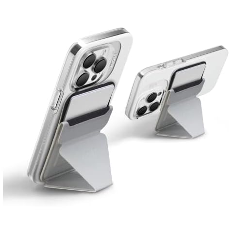 MOFT Snap-On Magnetic Phone Stand Magsafe Compatible Wallet for iPhone 14 Series & iPhone 13 13 Mini / 13 Pro Max & iPhone 12 Series Enhanced Magnetic Strength, 3 Card Holder Cover