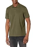 Calvin Klein Men's Liquid Cotton Short Sleeve Solid Slub Polo