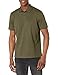 Calvin Klein Men's Liquid Cotton Short Sleeve Solid Slub Polo