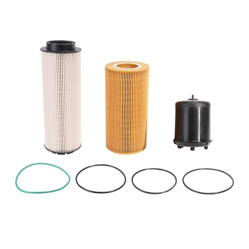 JAVOUKA 1 Pack Filter Maintenance Service Kit, for Paccar MX-13 MX13 EPA13 Engine, Engine Oil, Fuel, Element Filter Servive Kit, 1922496,1948921,1852006