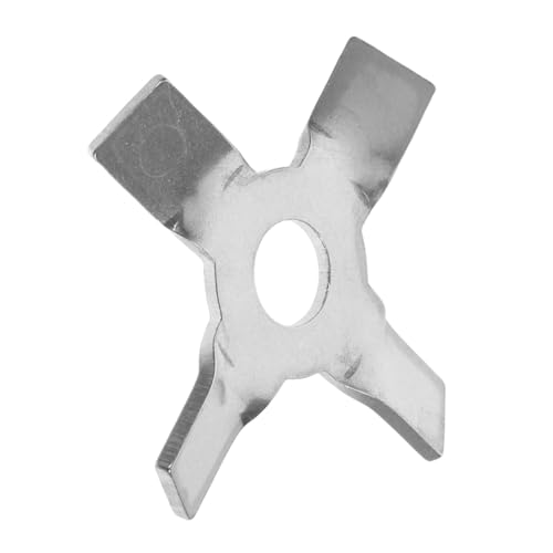 LIFKOME Stainless Steel Cross-Mixed Leaf Automatic Stirrer Lab Blades for Magnetic Stir Plate