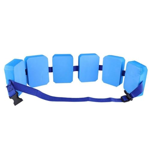Tuimiyisou Waist Float Belt Swimming Floating Belt Adjustable Waist Float Belt Training Equipment Aids for Learner, Style 1, Blue