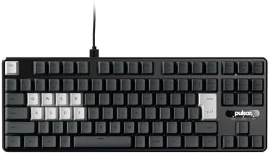 Pulsar Gaming Gears PCMK 2HE TKL Gaming Keyboard, JIS Japanese Layout, 91 Keys, Magnetic Switch, 8K Polling Rate