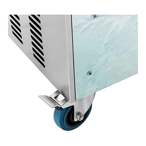 Royal Catering RCFI-01 Roll-Eismaschine 50 x 50 x 2,5 cm Thai-Eismaschine Profi-Eismaschine Ice-Cream-Rolls-Maschine – Bild 5