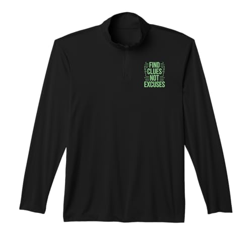 Escape Room Game Lockpicking Puzzle Room Exit Game Performance Quarter-Zip Top