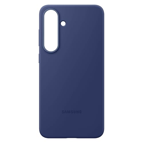 Image of Samsung Galaxy S25 Silicone Phone Case, Protective Cover, Color Variety, Smooth Grip, Durable Design, Snug Fit, US Version, EF-PS931CBEGUS, Blue