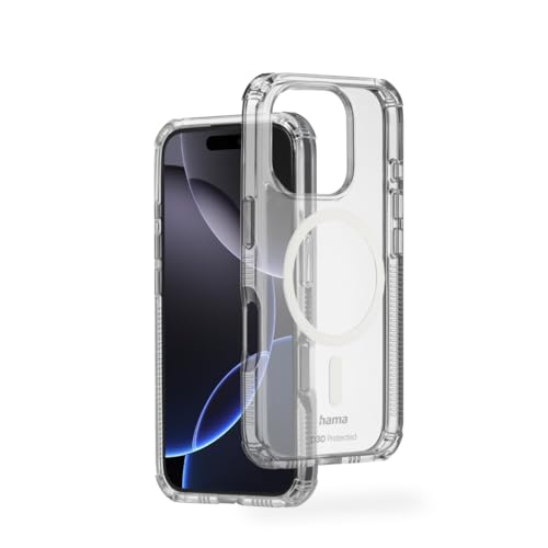 Étui iPhone 16 Pro antichoc Hama Extreme Protect anti-jaune D3O