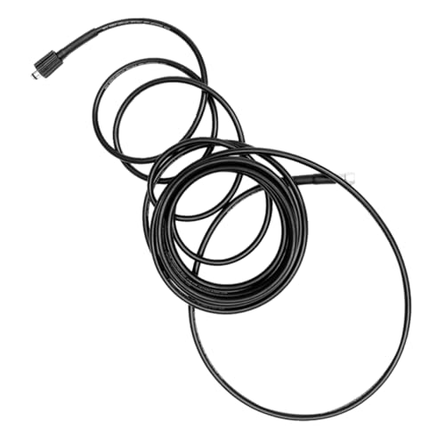 Balacoo Convenient Flexible Pressure Washer Pipe 6m 160bar M22 Water Cleaning Hose Extensi
