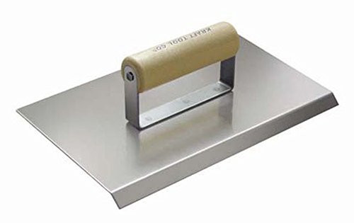 kraft toolCF134 3/4-Inch Lip Stainless Steel Chamfer Tool with Wood Handle, 6 x 10-Inch