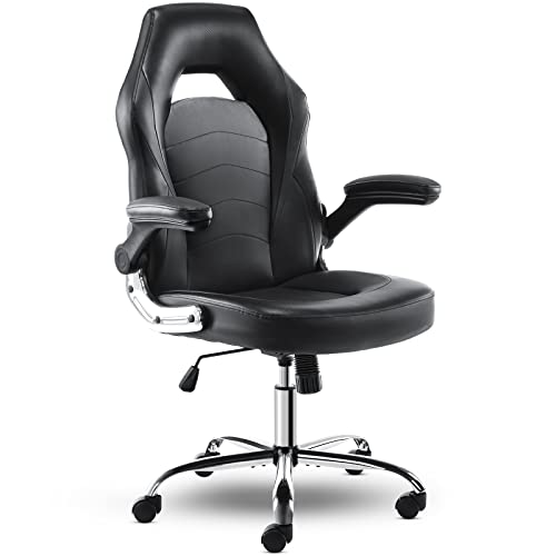 OLIXIS - Silla ergonómica de Piel para computadora con...