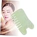 ORFOFE Natural Jade Scraping Board Gua Sha Massage Tools for Face Neck Spa Massage Tool