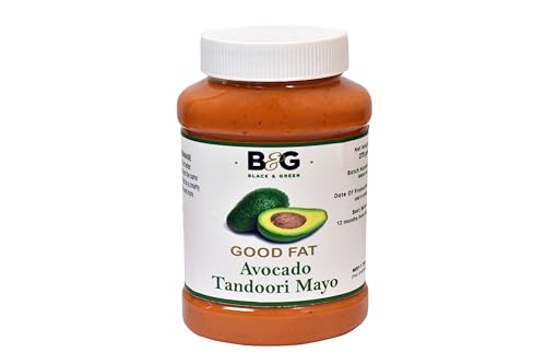 Black and Green's Extra Virgin Avocado Oil Mayonnaise (Good Fat Tandoori) 275gms