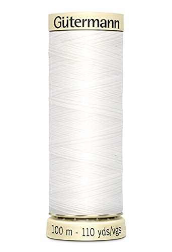 Gutermann Sew-All Thread Polyester White 100 m