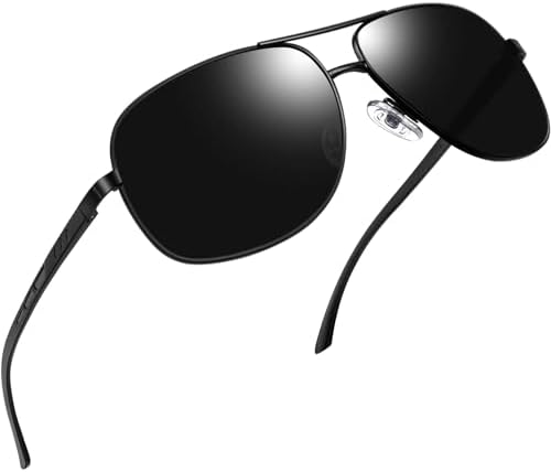 Joopin Aviation Sunglasses for Men Polarized Retro Military Mens Sunglasses UV Protection Shades for Driving