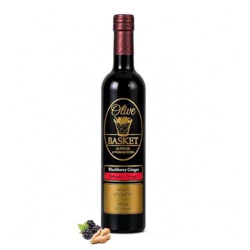Olive Basket Blackberry Ginger Dark Balsamic, 12.68 Fl Oz
