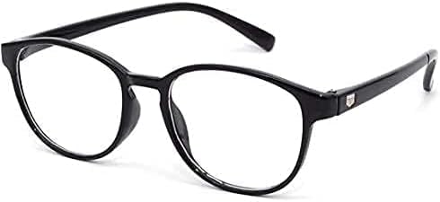 Reading glasses for men | Reading Glasses for unisex| Anti Glare| Uv Protection| NearVision Glasses| Presbyopic | Magnifying Reading Round Black 5