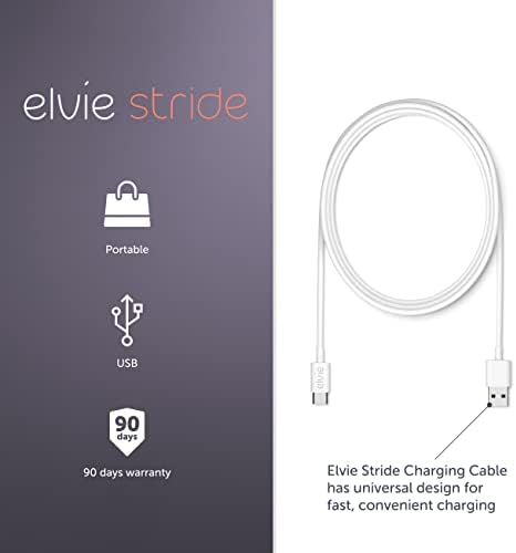 Elvie - Stride Breast Pump Fast Charging USB-C Charging Cable - Connects to and Charges Elvie Stride Breast Pump Hub - Breastfeeding Essentials image 5
