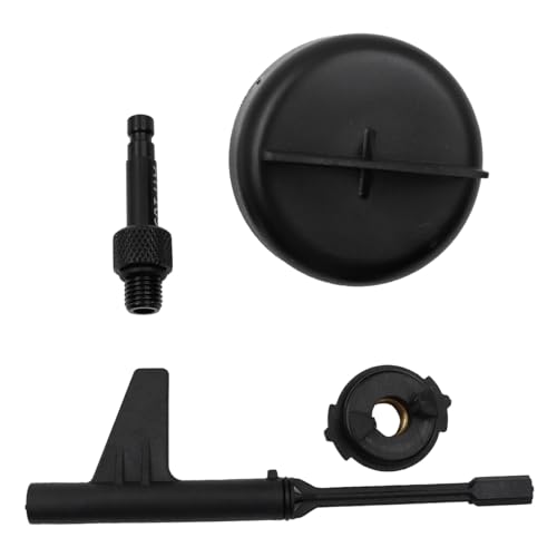 Image of Nicear 4 Piece Metal Rod Transmission Fluid Refill Tool Kit for 725.0 9-Speed Transmission ATF Fluid Adapter ATF109 Oil Change Tool Set for 9G-Tronic Vehicles Black