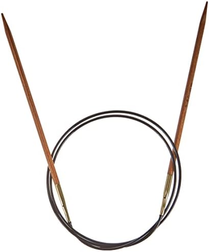 KnitPro KP35382 Basix Birch: Knitting Pins: Circular: Fixed: 80cm x 3.50mm, Birchwood, Multi-Colour, 80 x 0.35 x 0.35 cm