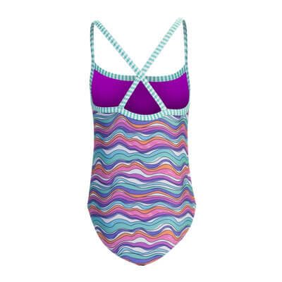 Dolfin Women's Girls’ Uglies Crisscross Back One Piece Wiggle 14