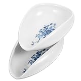 Cabilock 2stücke Weiße Teelöffel Aus Hochwertiger Keramik Für Teegeschäfte Restaurants Und Teehäuser Mit Feiner Verarbeitung Für Angenehmes Teetrinkerlebnis