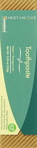 Himalaya Herbal Healthcare Neem & Pomegranate Toothpaste, Net Wt. 5.29 Ounce (Pack Of 6) #TOP2