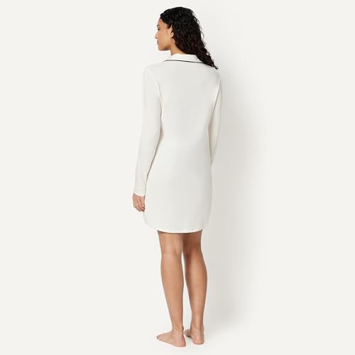 Image of Amazon Essentials Women's Piped Nightshirt (Available in Plus Size)