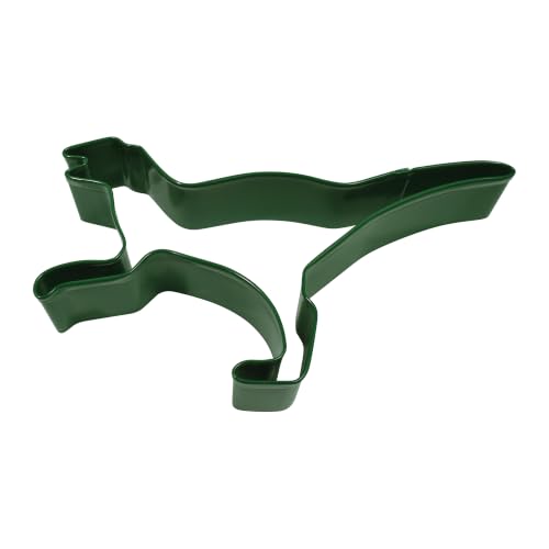 R&M Velociraptor 6" Green Cookie Cutter – Dinosaur-Shaped Baking Tool for Cookies, Fondant & Crafts