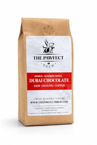 Dubai Chocolate Medium Roast: Café en Grano con Chocolate y Pistacho 12oz
