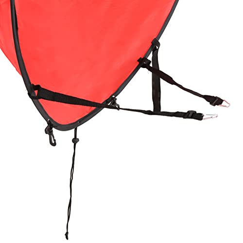 Dyna-Living Kayak Sails, 42" Durable Kayak Wind Sail Foldable Downwind Kayak Sail Kit Upwind Wind Paddle Sail For Kayak Boat Sailboat Canoe #TOP5