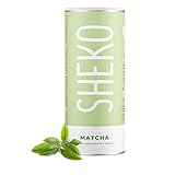 SHEKO Matcha Latte Mahlzeitersatz Shake | 25 Shakes pro Dose | Proteinreich, Glutenfrei & Natürlicher Geschmack | Diät Shakes zum Abnehmen