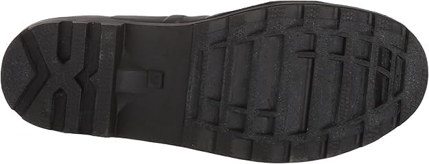 Ad Tec 14" Expandable Calf Rubber Rain Boots for Men - Durable, Waterproof, and Non-Slip Outsole Men's Boot for Hunting, Fishing, Hiking, Farm or Outdoor Work - Black4