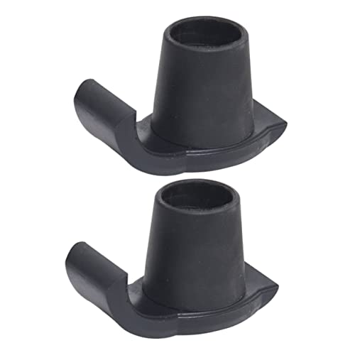 BEBEMOKO 2 Pack Anti-Slip Walker Ski Glides Lightweight Non-Slip Portable for Seniors Skis Glides