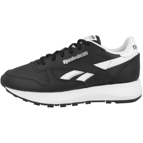 Reebok Classic Leather SP, Zapatillas Mujer, Black Silvmt Black, 37 EU
