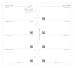 Personal Week on two pages English Monday start recycled paper 2025