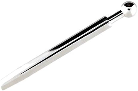 Smooth as Silk Penis Pumper Plug, Surgical Steel 3 Inchs Beginners Male Urethral Plug