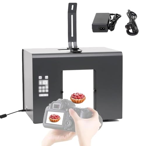 Kit professionale per fotografia di gioielli con illuminazione regolabile e staffa rimovibile per fotocamera per scatti mozzafiato del prodotto