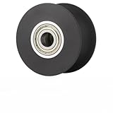 Ersatz-Rad aus Polyurethan und Aluminiumkern für elliptische Fitnessgeräte, reibungsloser Betrieb und Langlebigkeit (62 x 50,5 mm, 1 Stück)