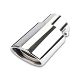 に適用 日産 新型 デイズ 2代目 DAYZ 40系B43W B44W B45W B46W B47W B48W(AA1)型 2019年3月～現行 マフラーカッター マフラー テールスロートステンレス鋼 取り付け簡単 外装パーツ 装飾アクセサリー 排気管カスタムアクセサリー(銀色B)