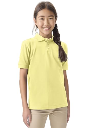 Image of Classroom School Uniforms for Boys and Girls Short Sleeve Pique Polo