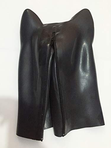 ALMYMM Hundemaske Latex Masken Petplay Hundemaske latexmaske Hunde Masken Sexspielzeug für Paar Sexspiel Sklave Cosplay Party Maskerade